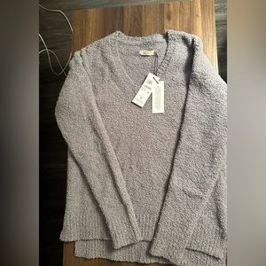 New with tags! Super soft fuzzy UGG sweater in Gray